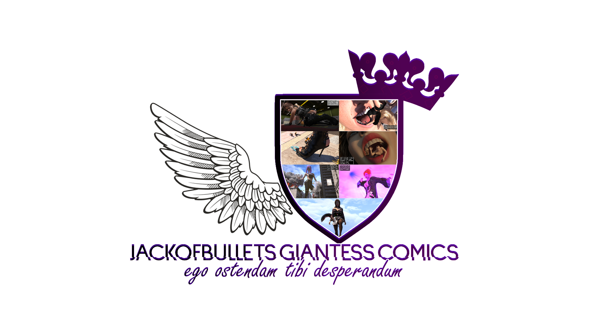 JackOfBullets Giantess Comics Logo